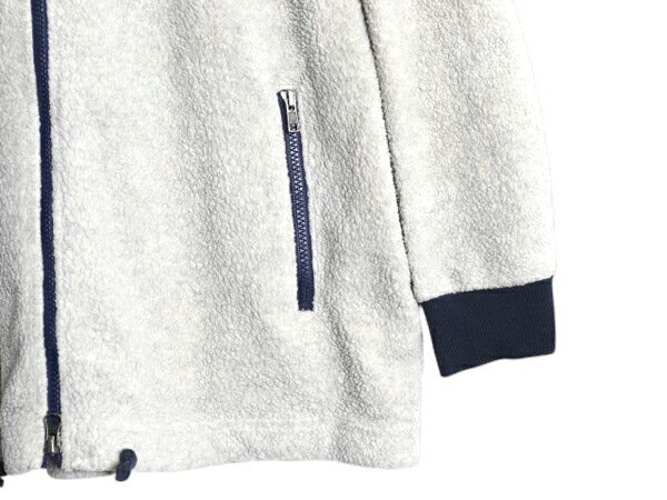 パタゴニア シアーリング ジャケット レディース XS 18年製 Patagonia アウトドア フルジップ フリース 毛足 ボア ハイネック ツートン 灰