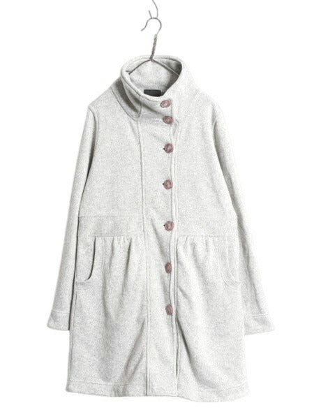 パタゴニア ベターセーター コート レディース XL / 古着 Patagonia アウトドア フリース セーター ジャケット プルオーバー ハイネック 灰