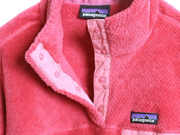 パタゴニア リツール スナップT プルオーバー ジャケット レディース M / 古着 19年製 Patagonia フリース アウトドア ブルゾン ハイネック