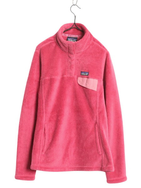 パタゴニア リツール スナップT プルオーバー ジャケット レディース M / 古着 19年製 Patagonia フリース アウトドア ブルゾン ハイネック