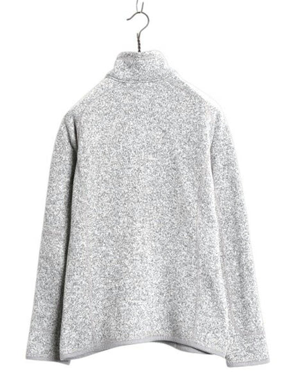 パタゴニア ベターセーター ハーフジップ レディース M 16年製 Patagonia ニット フリース ジャケット プルオーバー ジャンパー 裏起毛 灰