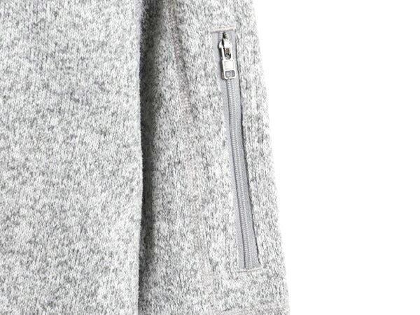 パタゴニア ベターセーター ハーフジップ レディース M 16年製 Patagonia ニット フリース ジャケット プルオーバー ジャンパー 裏起毛 灰