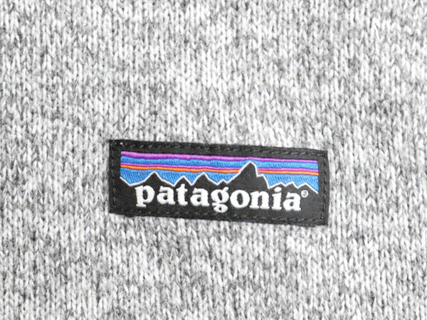パタゴニア ベターセーター ハーフジップ レディース M 16年製 Patagonia ニット フリース ジャケット プルオーバー ジャンパー 裏起毛 灰
