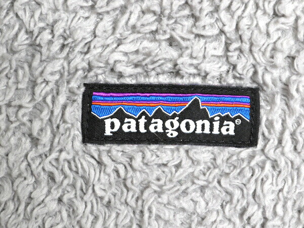 パタゴニア ロスガトス ハーフジップ レディース M / 19年製 Patagonia アウトドア パイル フリース プルオーバー ジャケット 毛長 ボア 灰