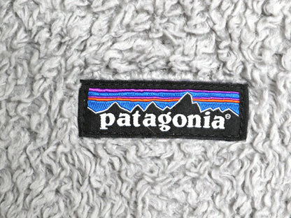 パタゴニア ロスガトス ハーフジップ レディース M / 19年製 Patagonia アウトドア パイル フリース プルオーバー ジャケット 毛長 ボア 灰