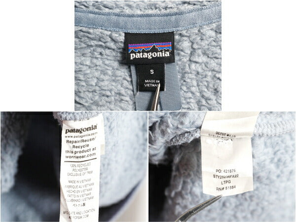US企画 パタゴニア ロスガトス ハーフジップ レディース S / 22年製 Patagonia アウトドア フリース ジャケット プルオーバー ボア パイル