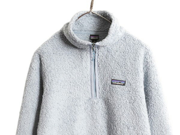US企画 パタゴニア ロスガトス ハーフジップ レディース S / 22年製 Patagonia アウトドア フリース ジャケット プルオーバー ボア パイル