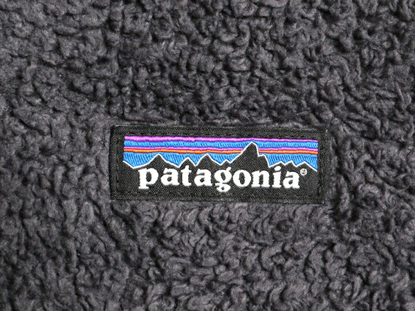 パタゴニア ロスガトス ハーフジップ レディース M 古着 18年製 Patagonia パイル フリース ボア ジャケット プルオーバー アウトドア 濃灰