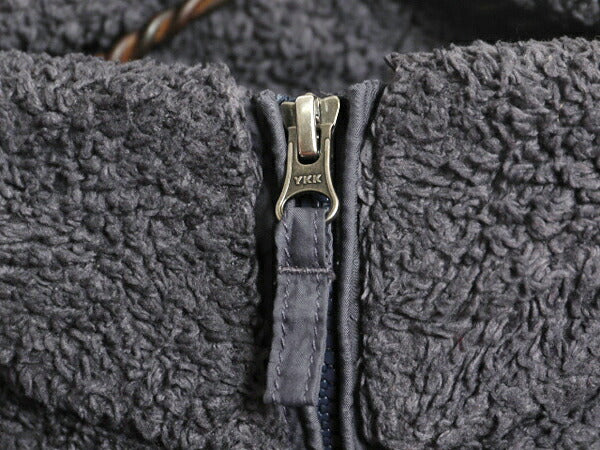 パタゴニア ロスガトス ハーフジップ レディース M 古着 18年製 Patagonia パイル フリース ボア ジャケット プルオーバー アウトドア 濃灰