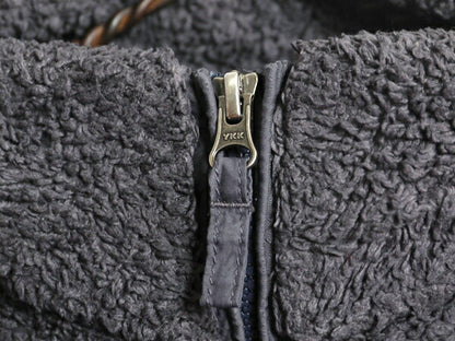パタゴニア ロスガトス ハーフジップ レディース M 古着 18年製 Patagonia パイル フリース ボア ジャケット プルオーバー アウトドア 濃灰
