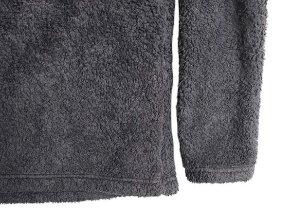 パタゴニア ロスガトス ハーフジップ レディース M 古着 18年製 Patagonia パイル フリース ボア ジャケット プルオーバー アウトドア 濃灰