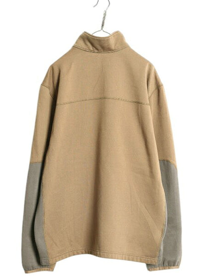 US企画 フィルソン ハーフジップ フリース ジャケット メンズ XL 古着 FILSON  プルオーバー ジャンパー ハイネック ブルゾン 大きいサイズ