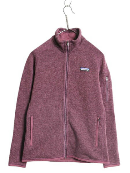 パタゴニア ベターセーター ジャケット レディース S 古着 19年製 Patagonia アウトドア フリース ニット フルジップ ブルゾン ハイネック
