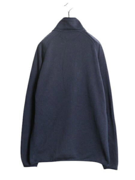 パタゴニア パフォーマンス ベターセーター メンズ XL 古着 19年製 Patagonia フリース セーター ハーフジップ ストレッチ 大きいサイズ 紺