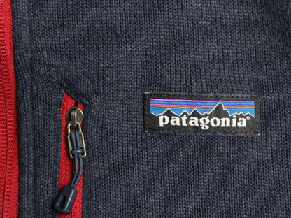 パタゴニア パフォーマンス ベターセーター メンズ XL 古着 19年製 Patagonia フリース セーター ハーフジップ ストレッチ 大きいサイズ 紺