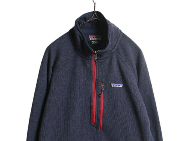 パタゴニア パフォーマンス ベターセーター メンズ XL 古着 19年製 Patagonia フリース セーター ハーフジップ ストレッチ 大きいサイズ 紺