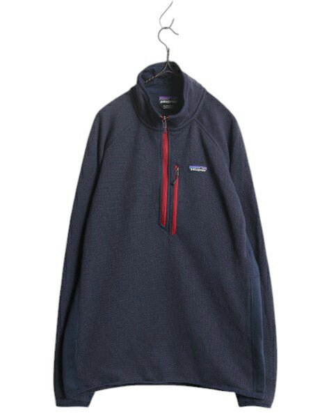 パタゴニア パフォーマンス ベターセーター メンズ XL 古着 19年製 Patagonia フリース セーター ハーフジップ ストレッチ 大きいサイズ 紺
