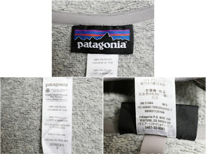 パタゴニア ベターセーター フーディ レディース S / 13年製 Patagonia フリース  パーカー ジャケット フルジップ ブルゾン ハイネック 灰