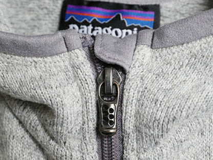 パタゴニア ベターセーター フーディ レディース S / 13年製 Patagonia フリース  パーカー ジャケット フルジップ ブルゾン ハイネック 灰