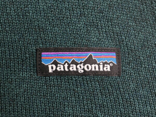 パタゴニア ベターセーター ベスト レディース S 19年製 Patagonia フリース セーター 前開き フルジップ アウトドア ハイネック 重ね着 緑