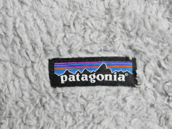 パタゴニア ロスガトス フリース ベスト レディース S 古着 Patagonia ハイ パイル ボア 重ね着 フルジップ アウトドア ハイネック ジレ 灰