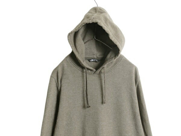 ノースフェイス ワンポイント プリント スウェット フード パーカー メンズ L The North Face 裏起毛 トレーナー プルオーバー アウトドア