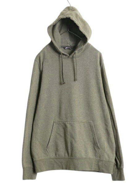 ノースフェイス ワンポイント プリント スウェット フード パーカー メンズ L The North Face 裏起毛 トレーナー プルオーバー アウトドア