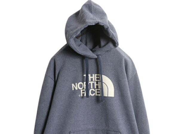 US企画 ノースフェイス プリント スウェット フード パーカー メンズ XL / The North Face プルオーバー トレーナー 大きいサイズ 裏起毛