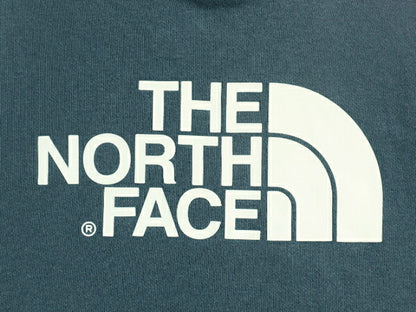 US企画 ノースフェイス ロゴ プリント スウェット フード パーカー レディース М / 古着 The North Face プルオーバー 裏起毛 トレーナー