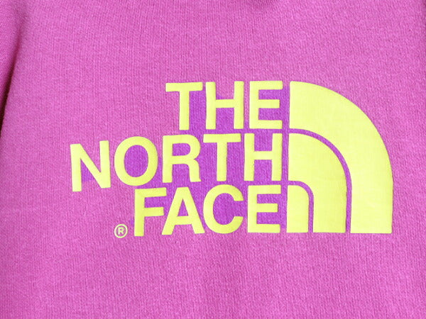ノースフェイス プリント スウェット フード パーカー レディース M / The North Face プルオーバー 裏起毛 トレーナー アウトドア ピンク