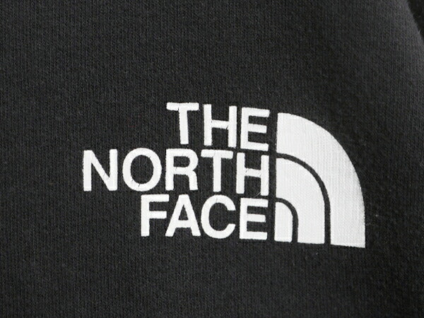 ノースフェイス プリント スウェット フード パーカー ボーイズ XL メンズ S レディース M 程/ The North Face トレーナー 袖プリント 黒