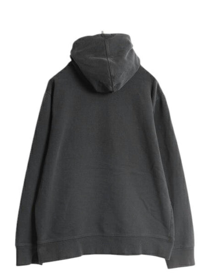 US企画 ノースフェイス プリント スウェット フード パーカー メンズ L / The North Face プルオーバー トレーナー アウトドア 裏起毛 黒