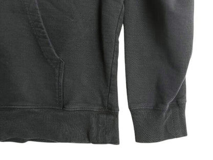 US企画 ノースフェイス プリント スウェット フード パーカー メンズ L / The North Face プルオーバー トレーナー アウトドア 裏起毛 黒