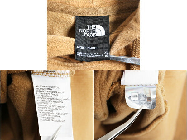 ノースフェイス プリント スウェット フード パーカー メンズ XL The North Face プルオーバー 裏起毛 トレーナー アウトドア 大きいサイズ