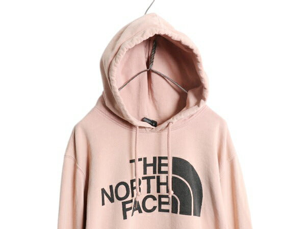 ノースフェイス プリント スウェット フード パーカー メンズ XL The North Face 裏起毛 プルオーバー トレーナー アウトドア 大きいサイズ