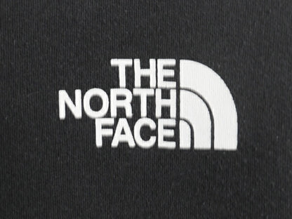 ノースフェイス 両面 プリント スウェット フード パーカー メンズ S 古着 The North Face プルオーバー 裏起毛 トレーナー アウトドア 黒