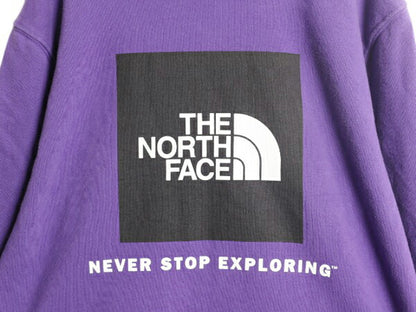 US企画 ノースフェイス 両面 プリント スウェット フード パーカー メンズ L / The North Face プルオーバー トレーナー アウトドア 裏起毛