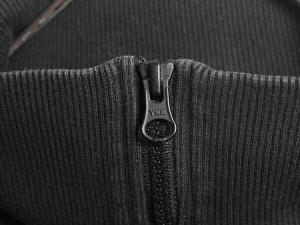 ノースフェイス ハーフジップ スウェット レディース M / The North Face ショート丈 トレーナー ハイネック 裏起毛 ワンポイント 黒 短丈