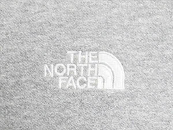 ノースフェイス クルーネック スウェット レディース XXL / The North Face 裏起毛 アウトドア ワンポイント トレーナー 大きいサイズ 灰