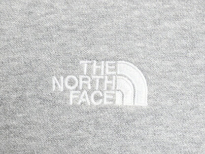 ノースフェイス クルーネック スウェット レディース XXL / The North Face 裏起毛 アウトドア ワンポイント トレーナー 大きいサイズ 灰
