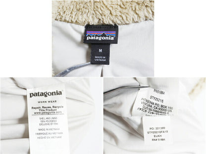 パタゴニア ロスガトス フリース ベスト レディース M 古着 18年製 Patagonia ハイ パイル ボア 重ね着 フルジップ アウトドア ハイネック
