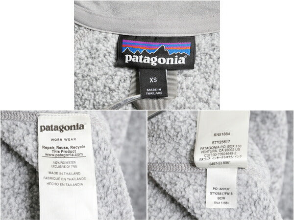 パタゴニア ベターセーター ハーフジップ レディース XS 18年製 Patagonia フリース セーター ジャケット プルオーバー ジャンパー 裏起毛