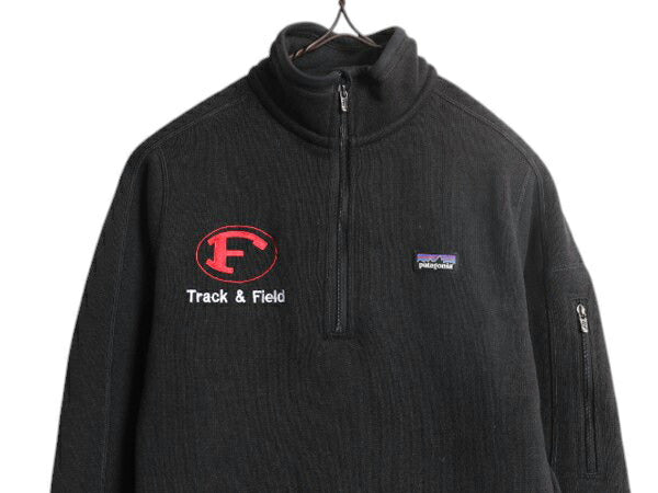パタゴニア ベターセーター ハーフジップ レディース S 古着 15年製 Patagonia アウトドア フリース ジャケット プルオーバー ブルゾン 黒