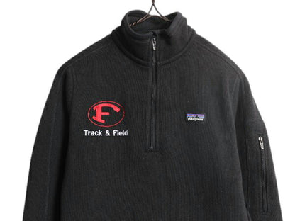 パタゴニア ベターセーター ハーフジップ レディース S 古着 15年製 Patagonia アウトドア フリース ジャケット プルオーバー ブルゾン 黒