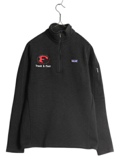 パタゴニア ベターセーター ハーフジップ レディース S 古着 15年製 Patagonia アウトドア フリース ジャケット プルオーバー ブルゾン 黒