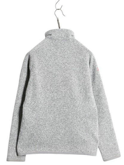 パタゴニア ベターセーター ハーフジップ レディース M 古着 16年製 フリース セーター ジャケット プルオーバー ジャンパー アウトドア 灰
