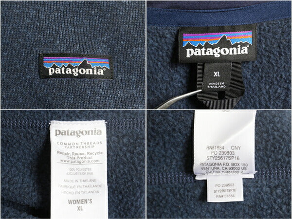 パタゴニア ベターセーター ハーフジップ レディース XL 16年製 Patagonia フリース セーター ジャケット プルオーバー ジャンパー 裏起毛