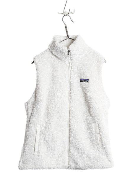 パタゴニア ロスガトス フリース ベスト レディース L 古着 16年製 Patagonia ハイ パイル ボア 重ね着 フルジップ アウトドア ハイネック