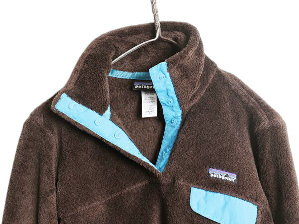 パタゴニア リツール スナップT プルオーバー ジャケット レディース S / 古着 12年製 Patagonia フリース アウトドア ブルゾン ハイネック
