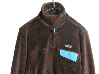 パタゴニア リツール スナップT プルオーバー ジャケット レディース S / 古着 12年製 Patagonia フリース アウトドア ブルゾン ハイネック